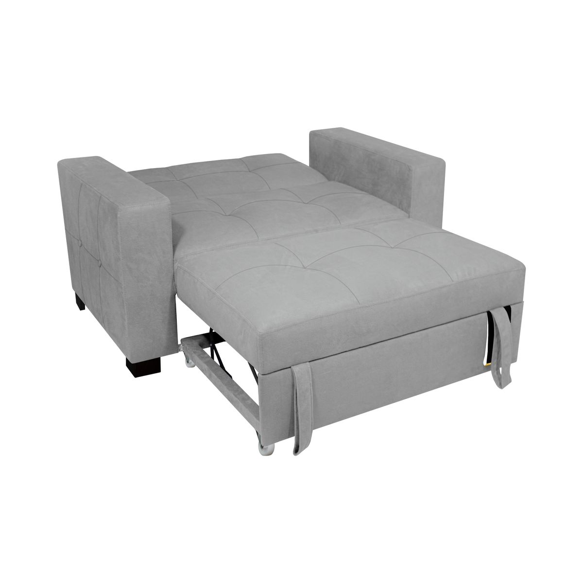 BARAKA HOME - Sofá Cama Madison 1.5 plz - Gris claro