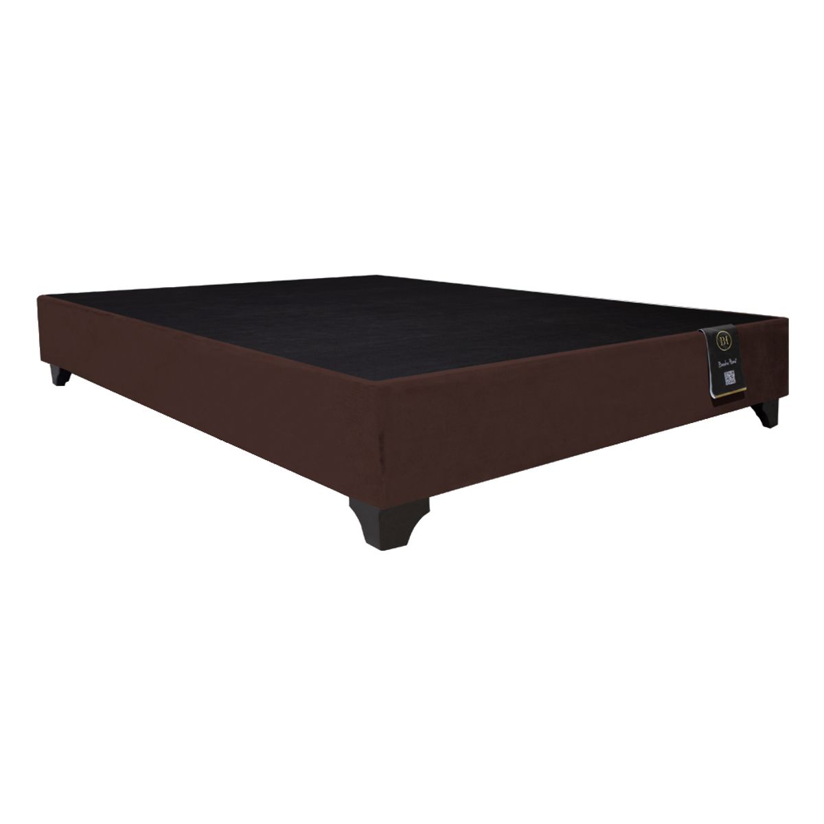 BARAKA HOME - Base De Cama Luton 1.5 Plz - Chocolate