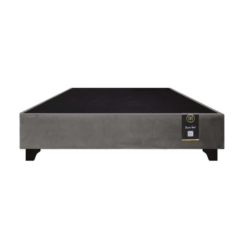 BARAKA HOME - Base De Cama Luton 1.5 Plz - Gris Oscuro