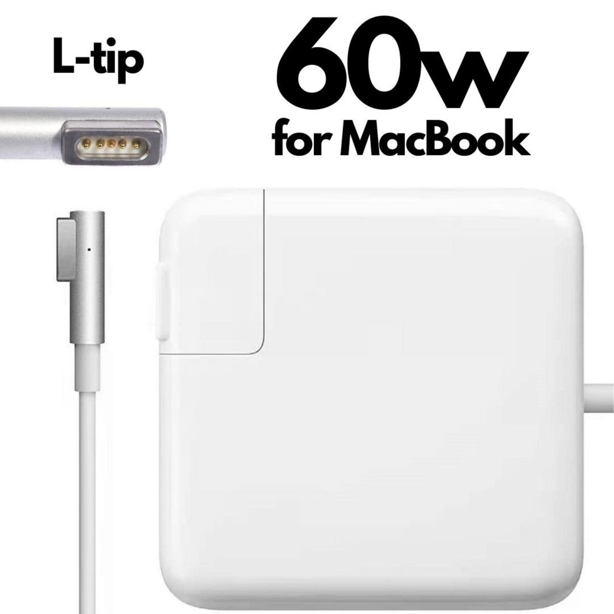 OEM - Cargador MacBook 13'' 15'' 60w Tipo 1