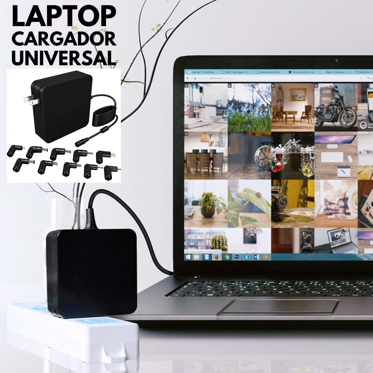 OEM - Cargador Laptop Universal Acer Hp Dell Thinkpad Toshiba Samsung etc