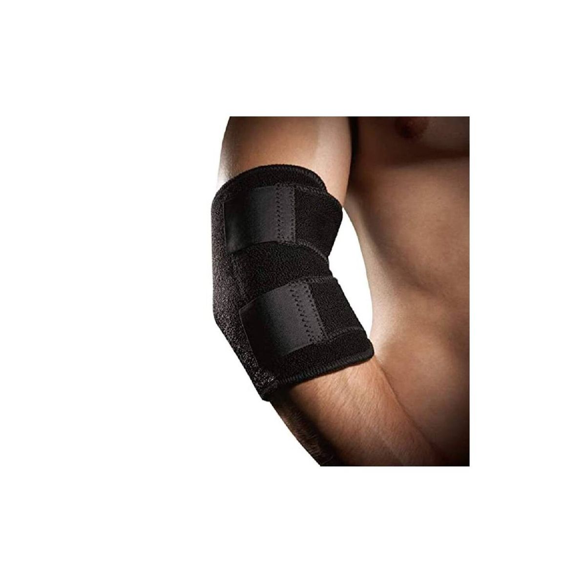 TODO FIT - CODERA REGULABLE DE NEOPRENE PARA SOPORTE DE CODO ELBOW SUPPORT 759 NEGRO