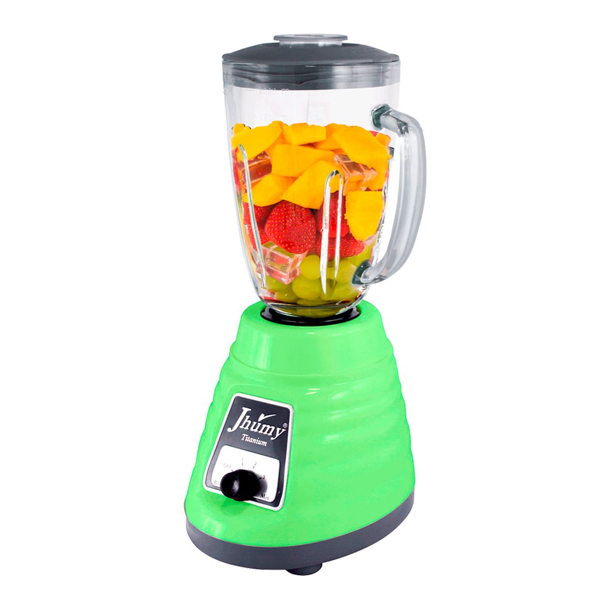 JHUMY - LICUADORA TITANIUM VERDE JHUMY 2L 600W