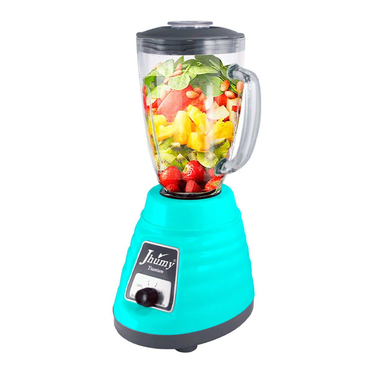 JHUMY - Licuadora TITANIUM TURQUESA JHUMY 2L 600W