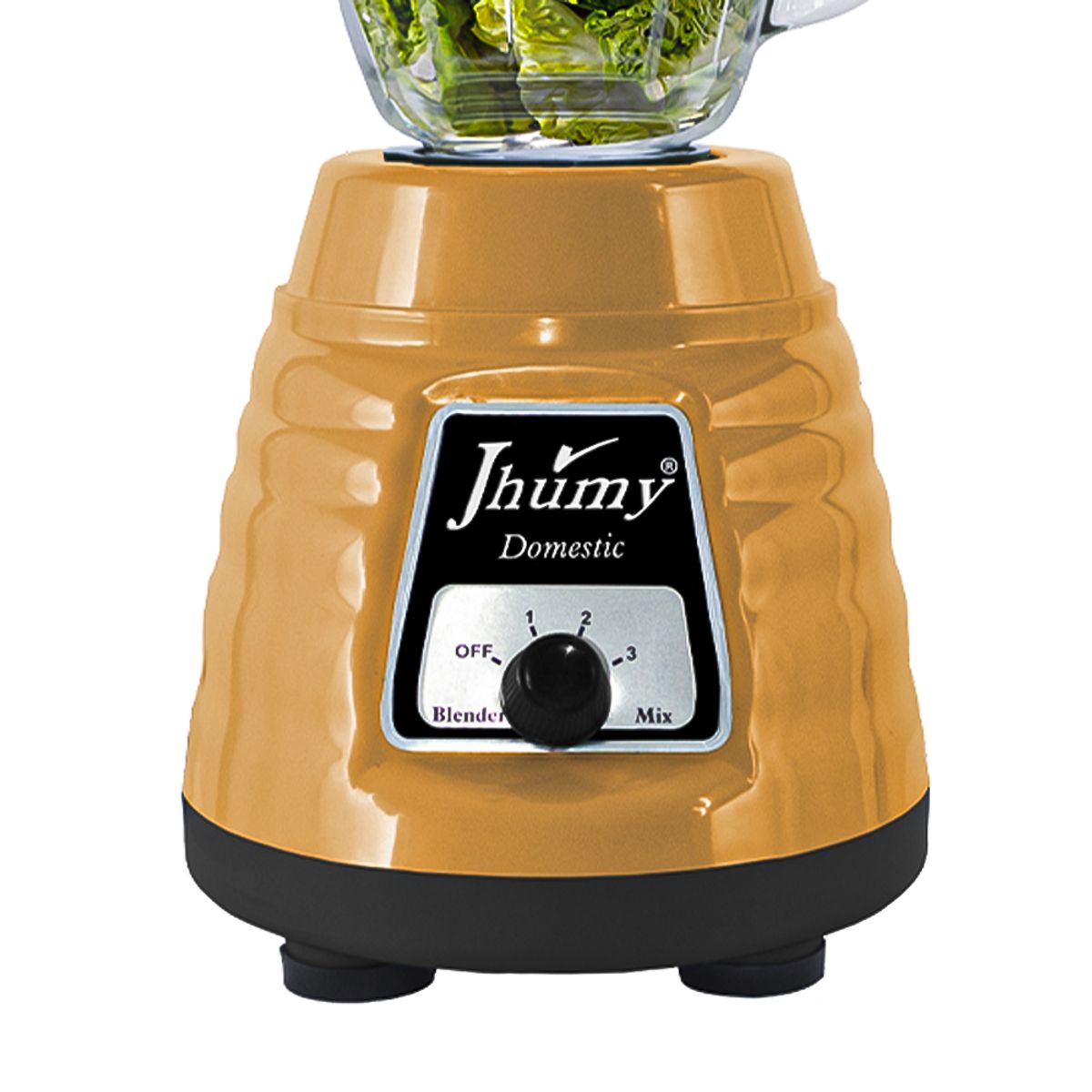 JHUMY - LICUADORA DOMESTIC ANARANJADO JHUMY 2L 600W