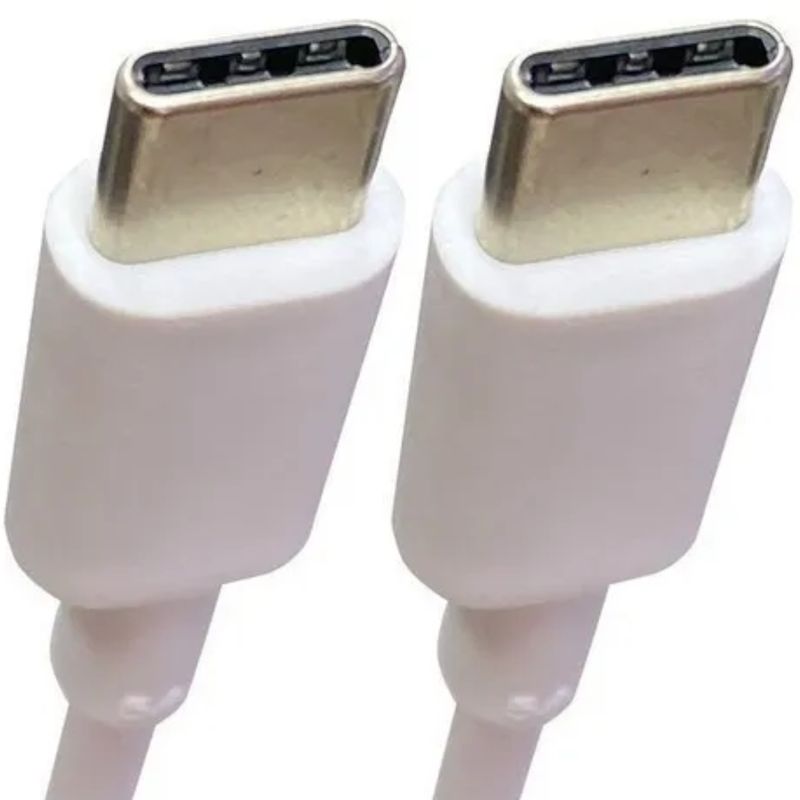 OEM - Cable USB-C a USB-C 3A 60W 1M Carga Rápida y Datos 480Mbps