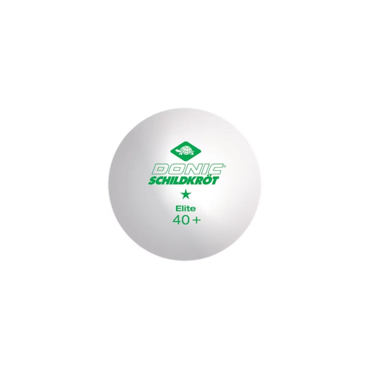 Donic - Pelota para ping pong donic 1 estrella elite 40+ blanco Pack 6 Unidades