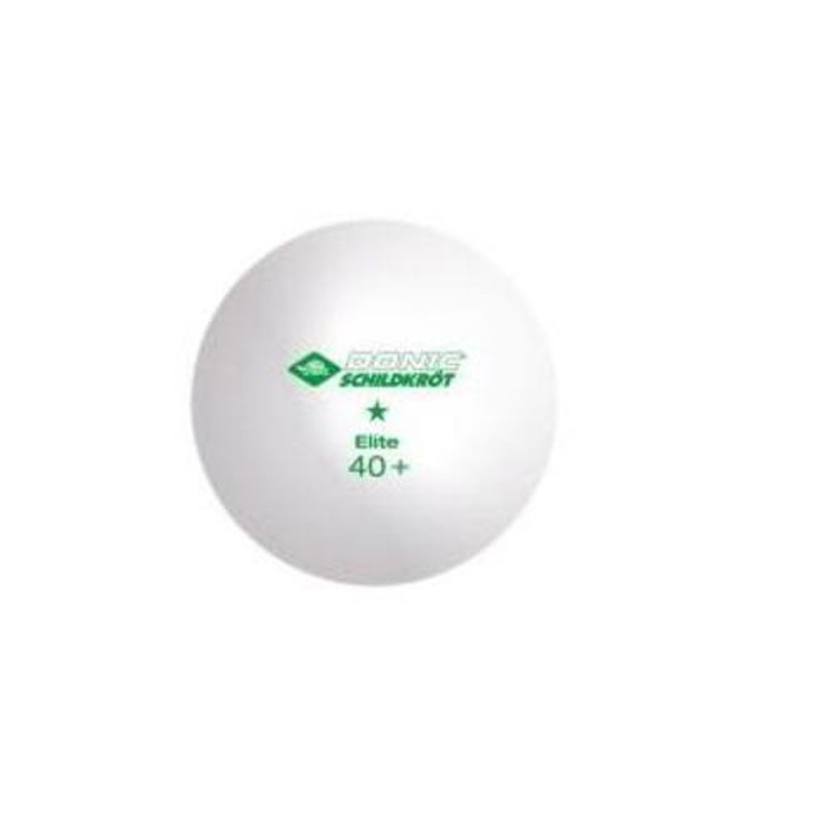 Donic - Pelota para ping pong donic 1 estrella elite 40+ blanco Pack 6 Unidades
