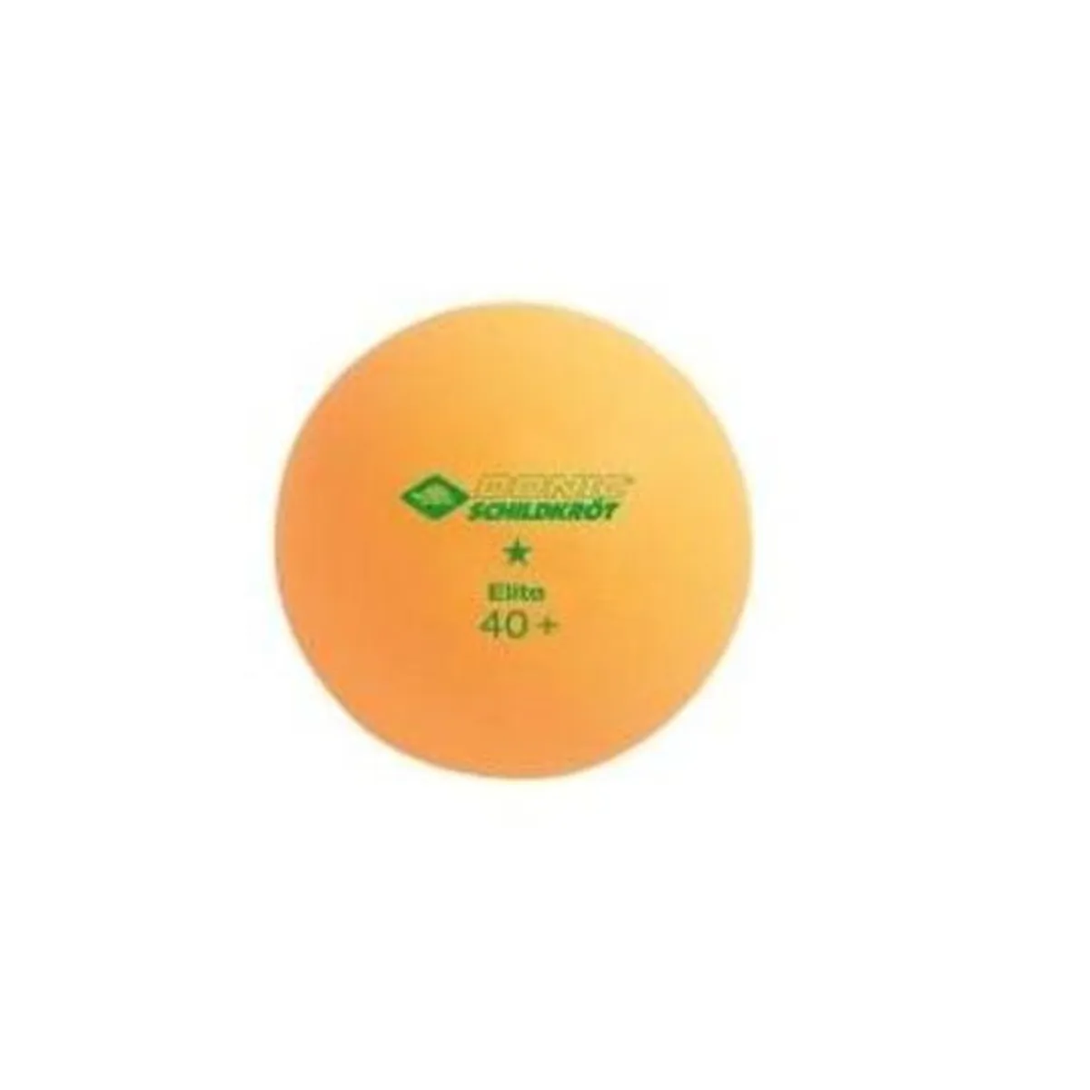 Donic - Pelota para ping pong donic 1 estrella elite 40+ naranja