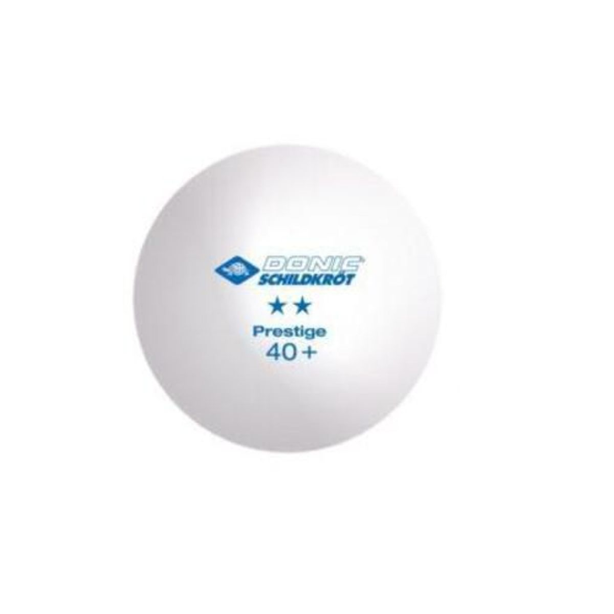 Donic - Pelota para ping pong donic 2 estrellas prestige 40+ blanco