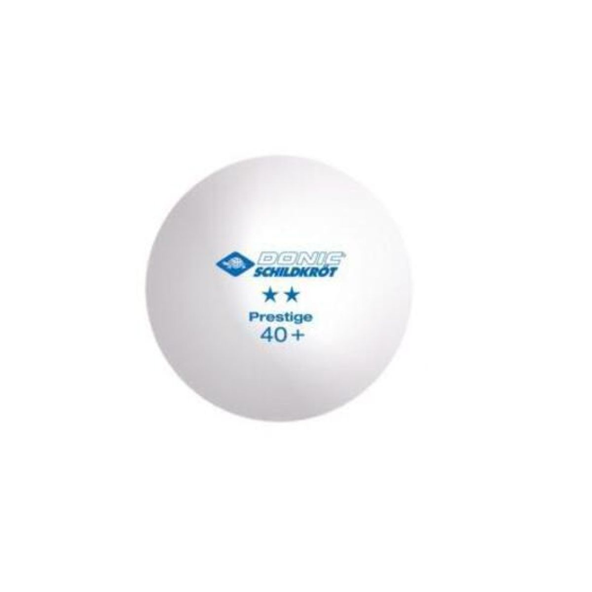 Donic - Pelota para ping pong donic 2 estrellas prestige 40+ blanco