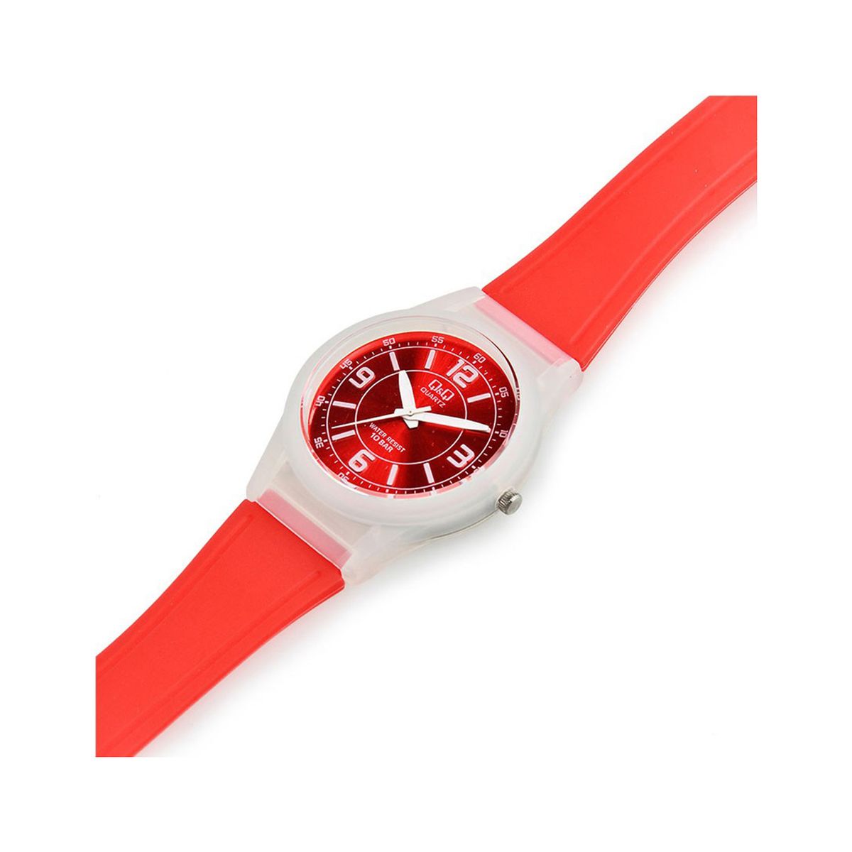 Q&Q - Reloj QQ Mujer Acuático Rojo