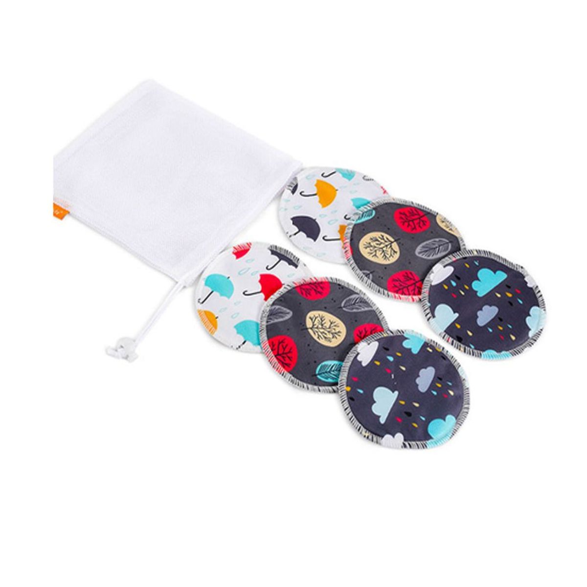 GENERICO - Protectores de Lactancia Reutilizables Set x 3 Pares