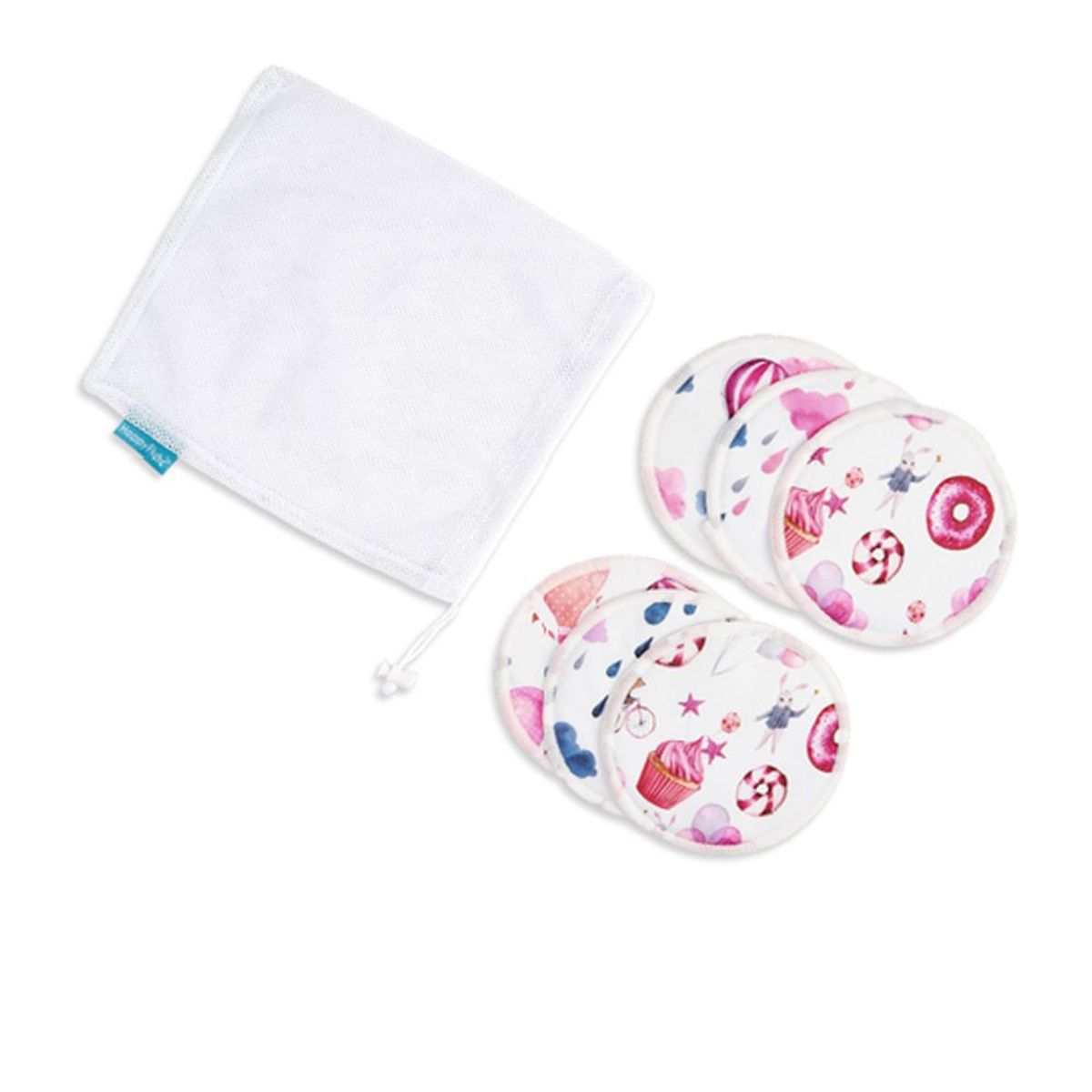 GENERICO - Protectores de Lactancia Reutilizables Set x 3 Pares