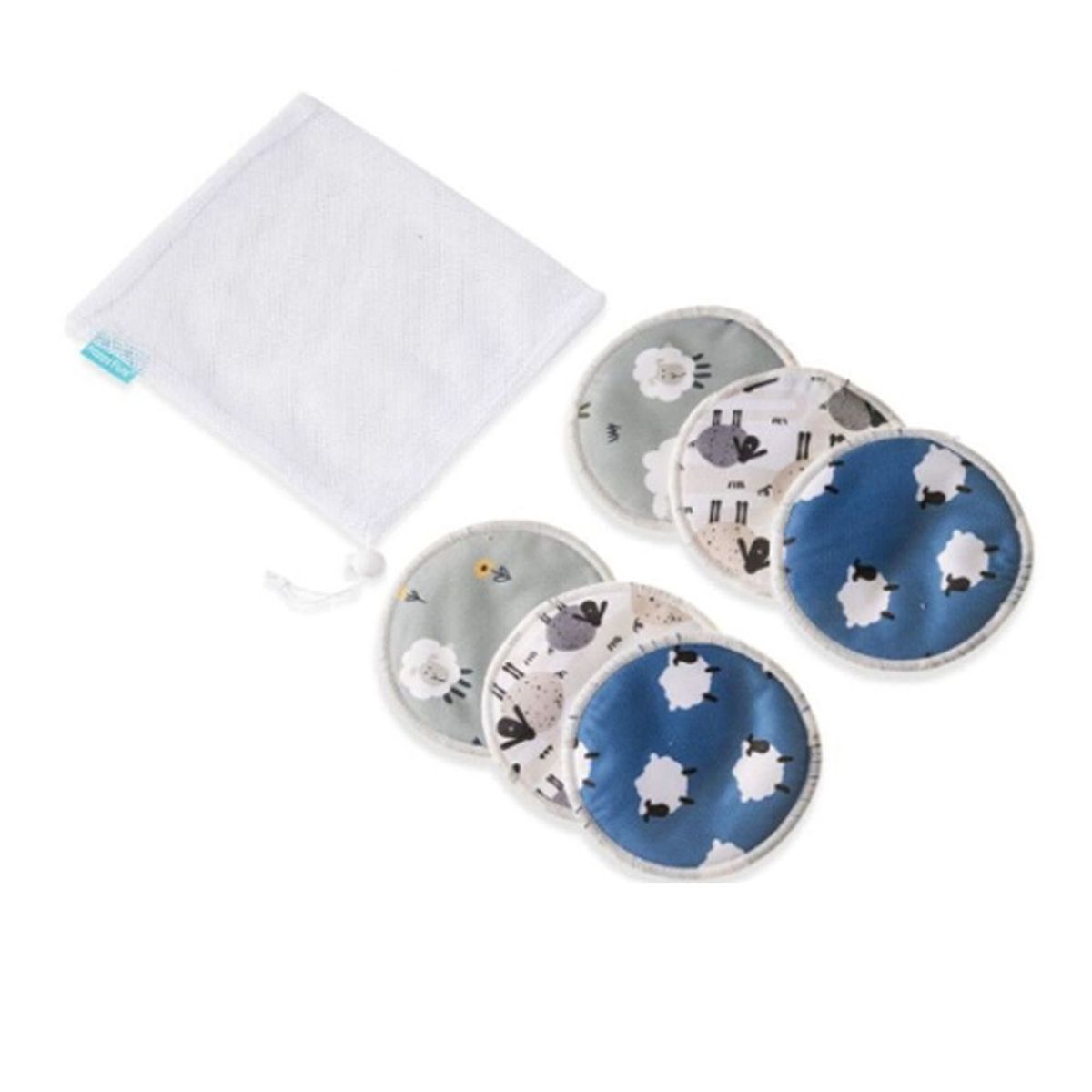 GENERICO - Protectores de Lactancia Reutilizables Set x 3 Pares