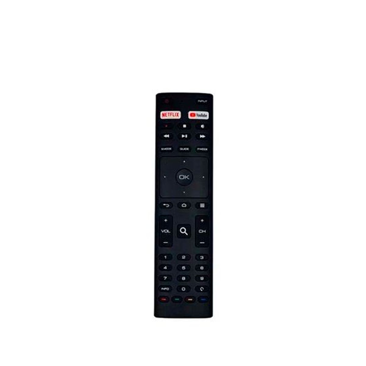 GENERICO - CONTROL REMOTO COMPATIBLE PARA JVC SMART TV NETFLIX