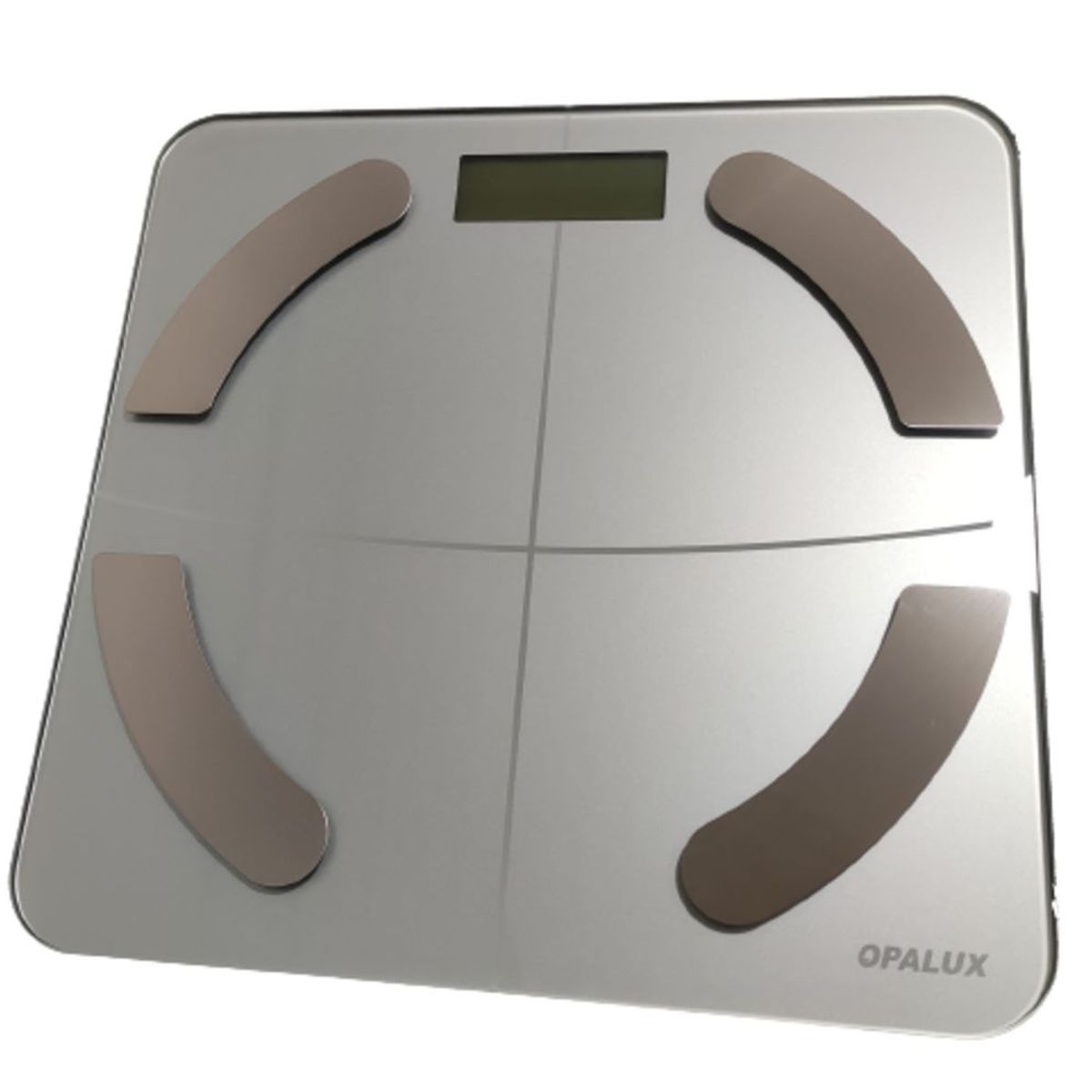 OPALUX - Balanza Inteligente Con Bluetooth Opalux - App Alfit Plateado