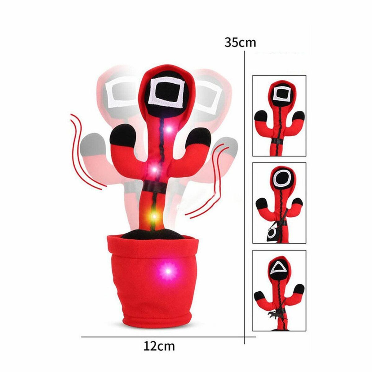 UNIVERSAL - Juguete del juego de Calamar Bailarín Musical Imita y Baila