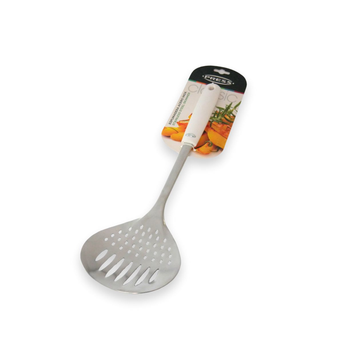 PRESS - Set Pala Espumadera Cucharón y Tenedor Línea Classic - PRESS