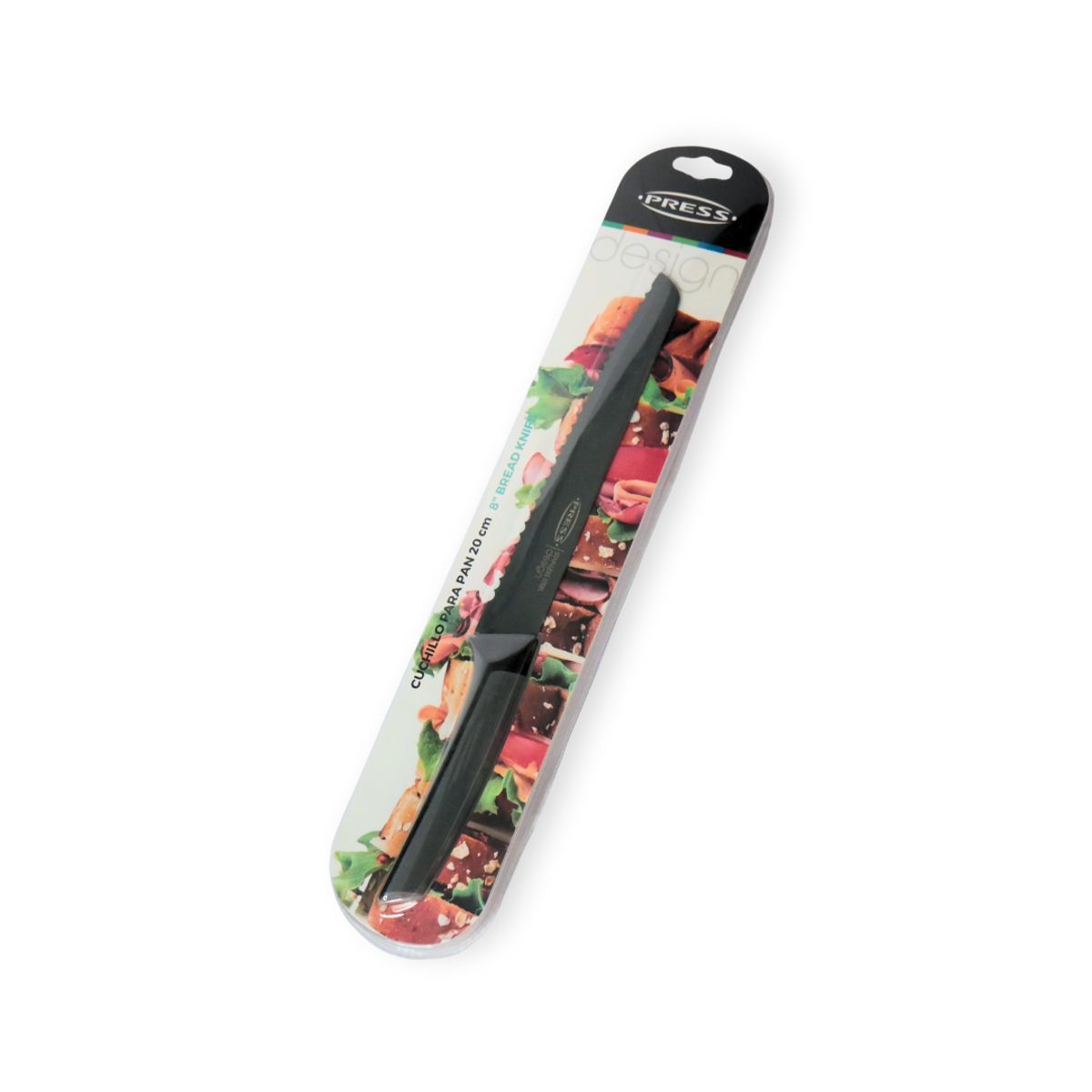 PRESS - Set de Cuchillos 3 Piezas y Tijera Multiuso - PRESS