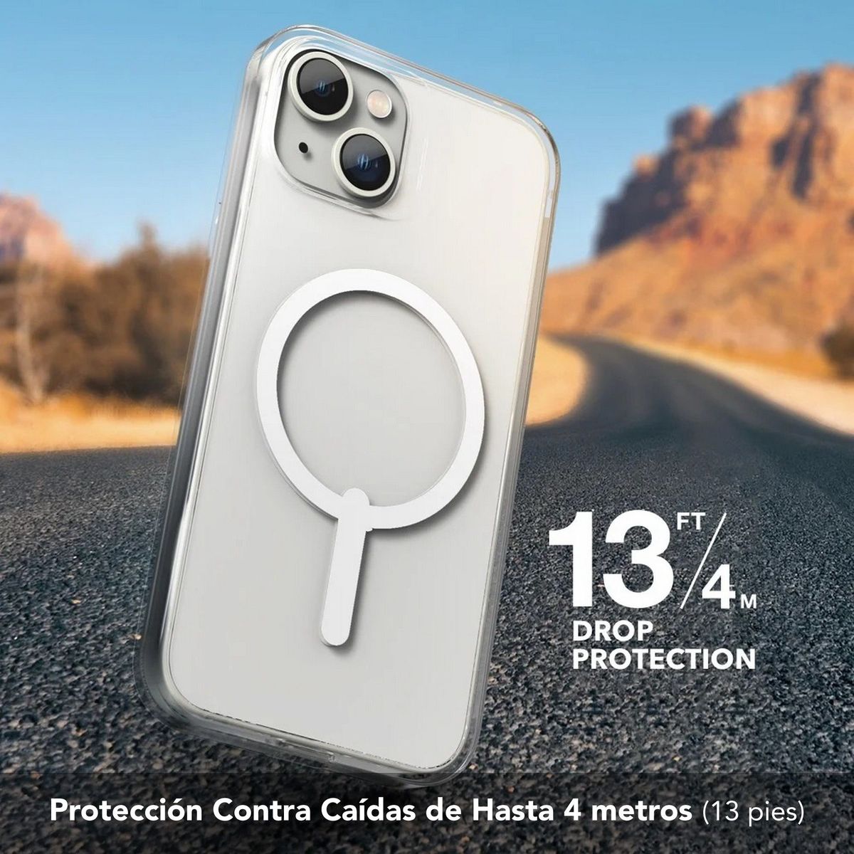 GEAR4 - Case Gear4 Crystal Palace Snap compatible con MagSafe iPhone 14 Plus