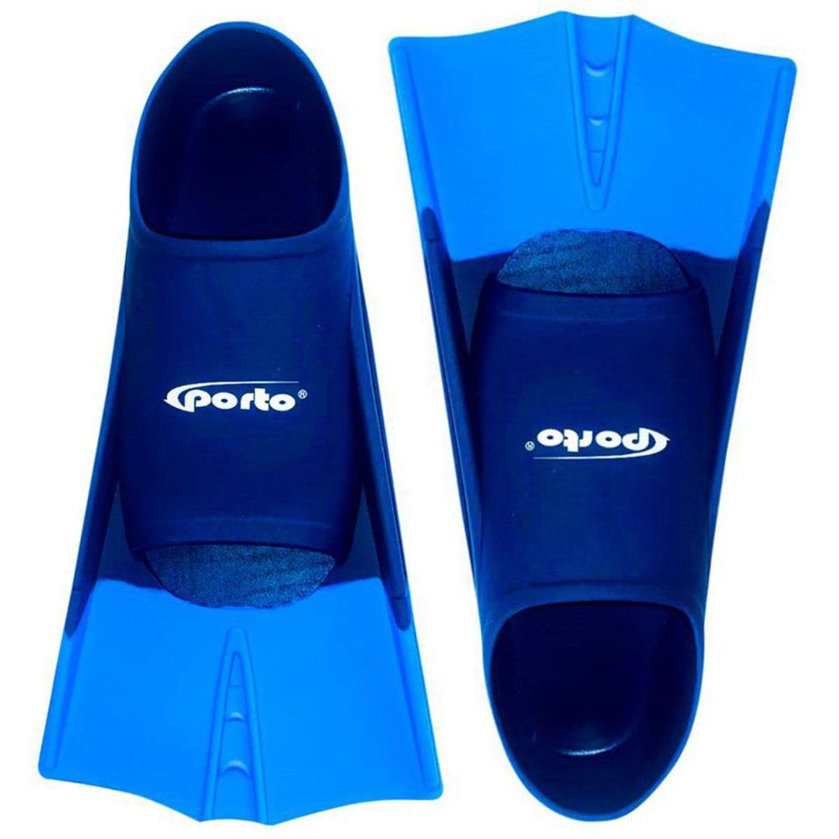 PORTO - Aletas de buceo natacion porto azul talla m 36-38