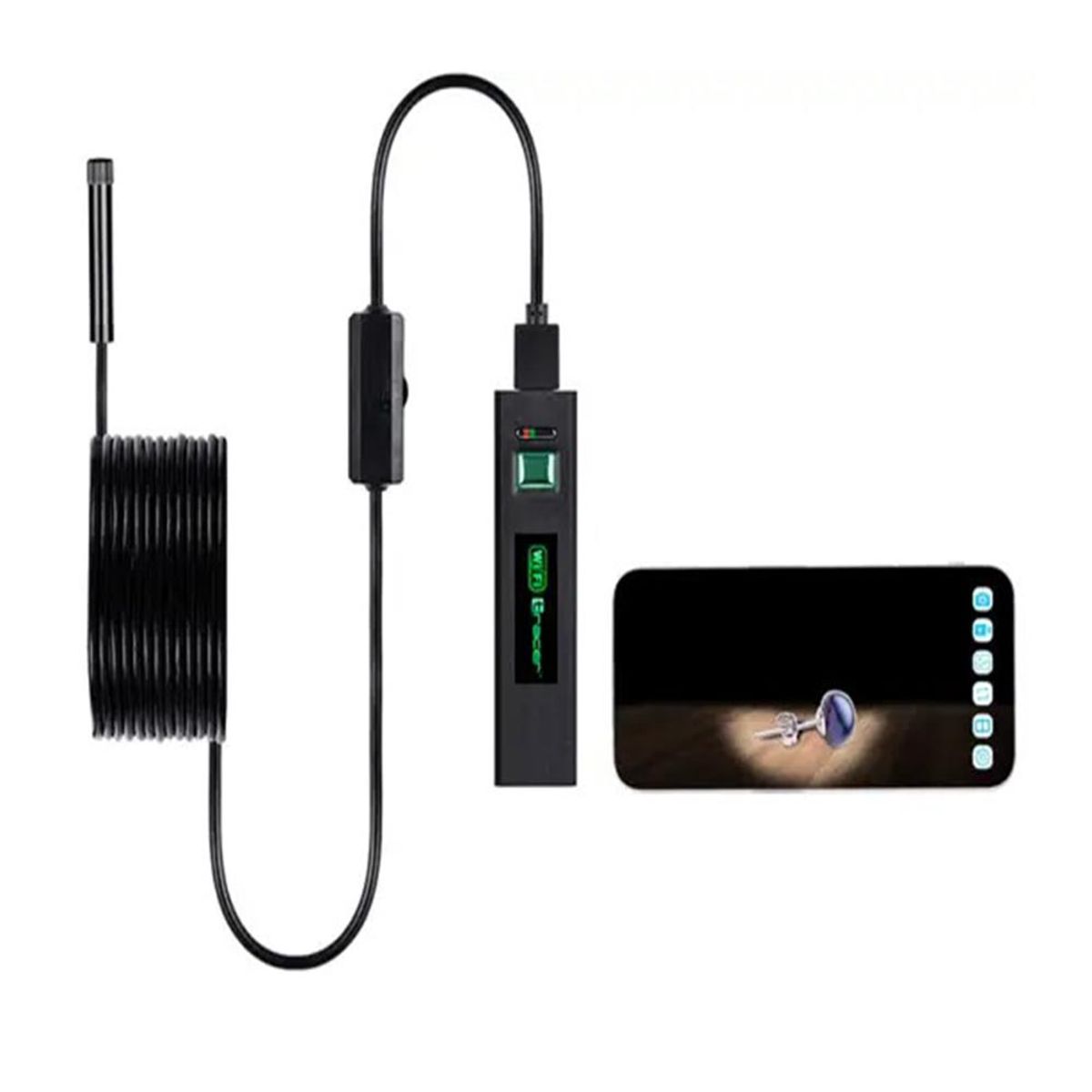 MN ELECTRONICS - Cámara Flexible Tipo Endoscopio F150 Acuatica 35M IP67