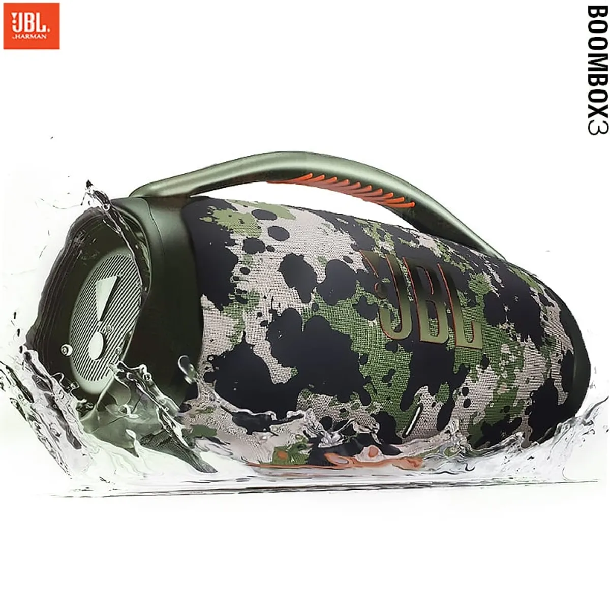 JBL - Jbl Boombox 3 Parlante Bluetooth 5.3 Portátil IP67 Extra Bass