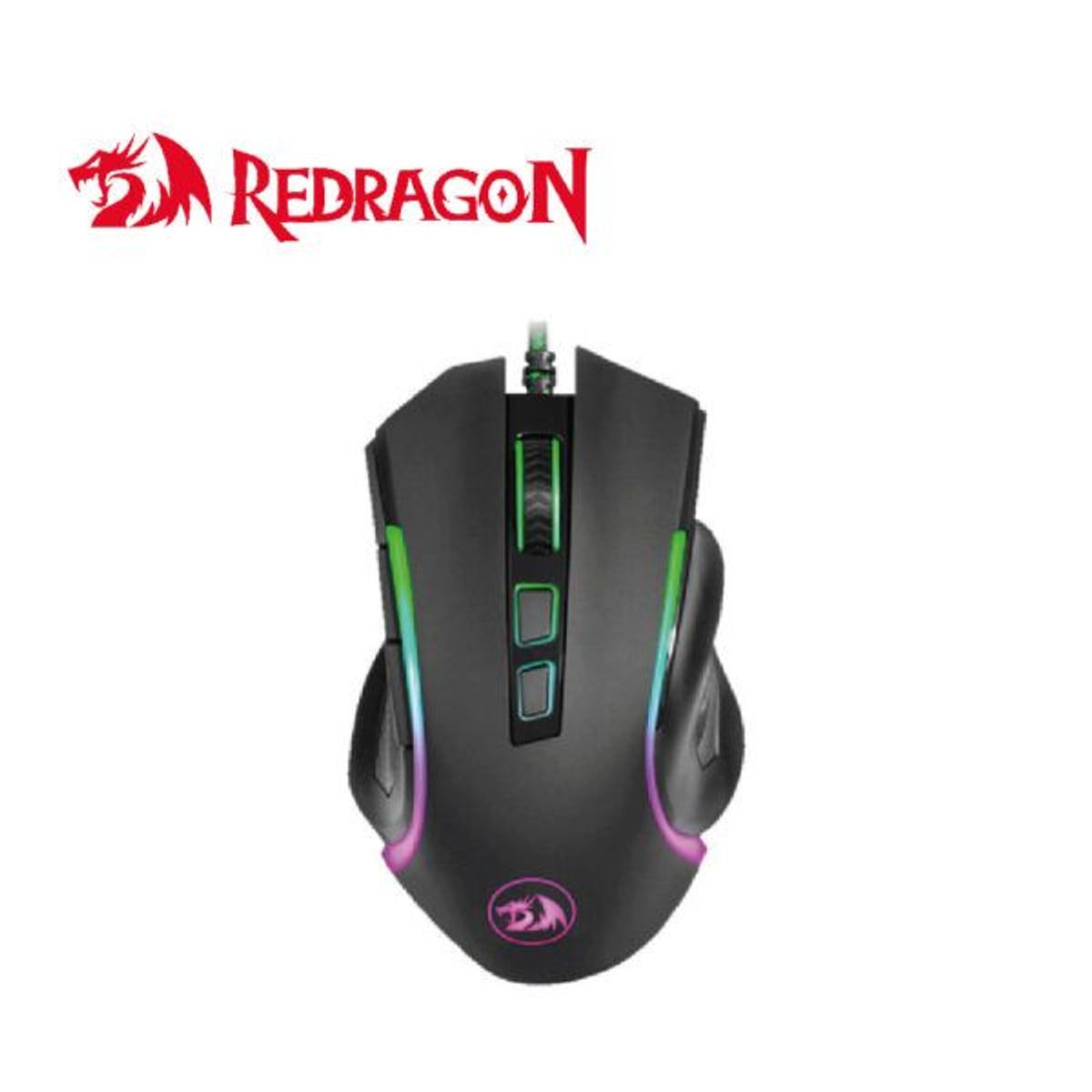 REDRAGON - MOUSE GAMER REDRAGON CON ILUMINACION RGB GRIFFIN M607