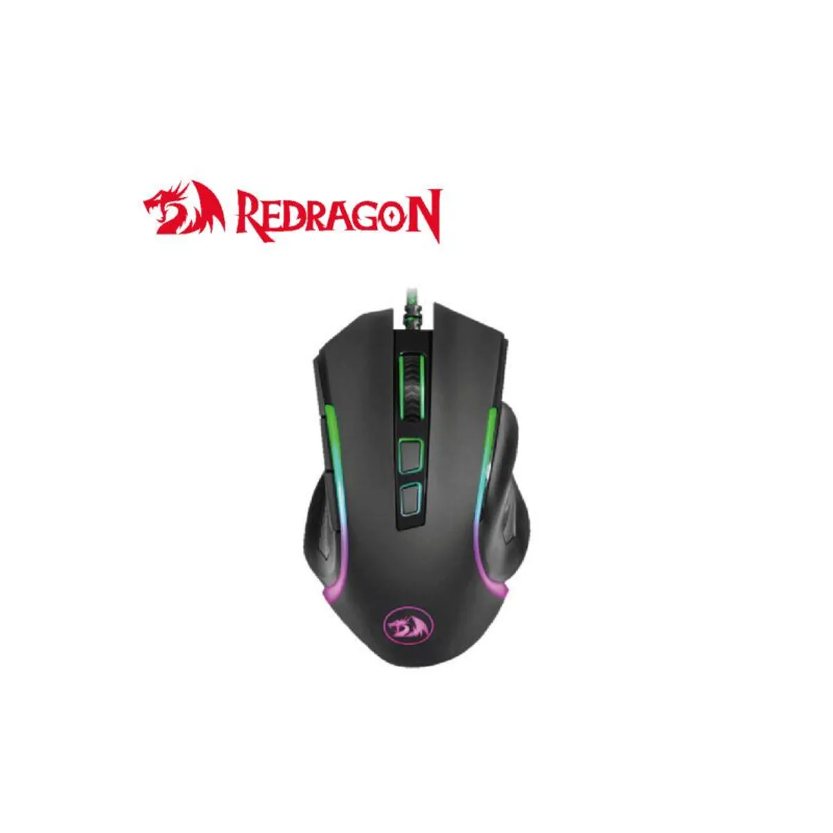 REDRAGON - MOUSE GAMER REDRAGON CON ILUMINACION RGB GRIFFIN M607