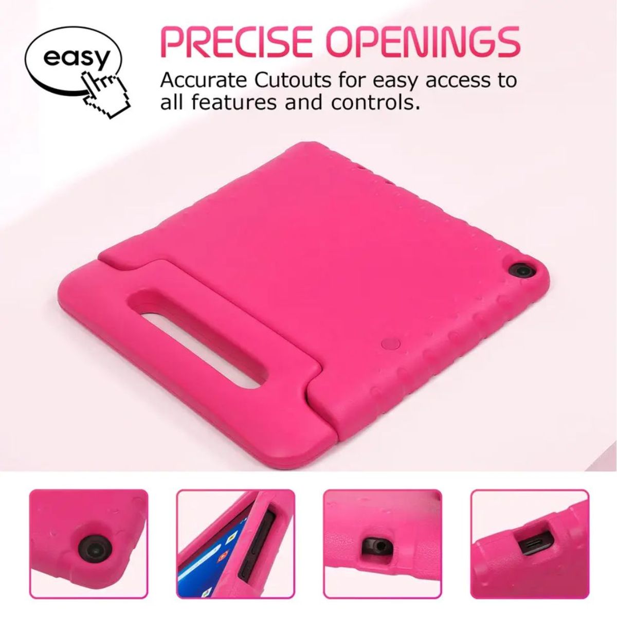 GENERICO - Funda de Goma  para Tablet Lenovo M10 Plus 3ra Gen Azul