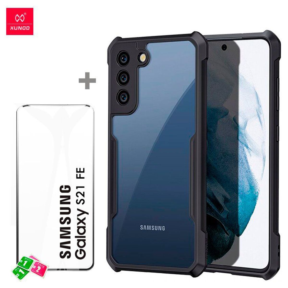 XUNDD - Funda Samsung S21 fe Protector Anti impacto Xundd  mica p pantalla