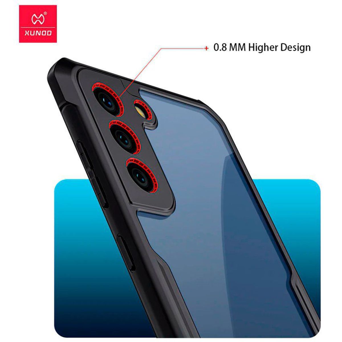 XUNDD - Funda Samsung S21 fe Protector Anti impacto Xundd  mica p pantalla