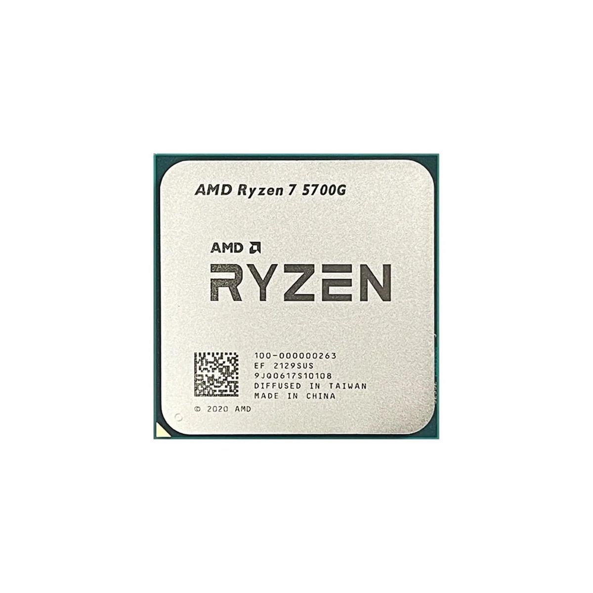 AMD - Procesador AMD Ryzen 7 5700G, 3.80 / 4.60GHz AM4
