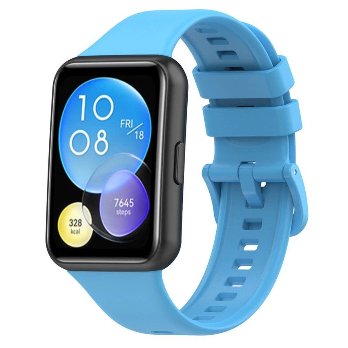 GENERICO - Correa Para Huawei Watch Fit 2 Celeste.