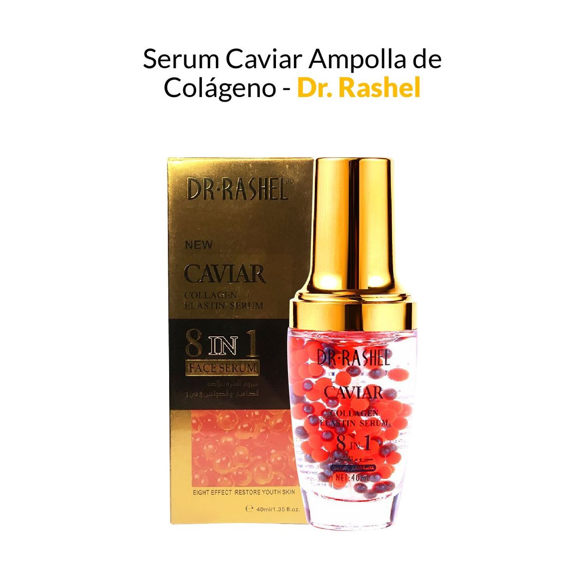 GENERICO - Dr Rashel C Gold Caviar Multi-Effect Renewal Face Serum 40ml.