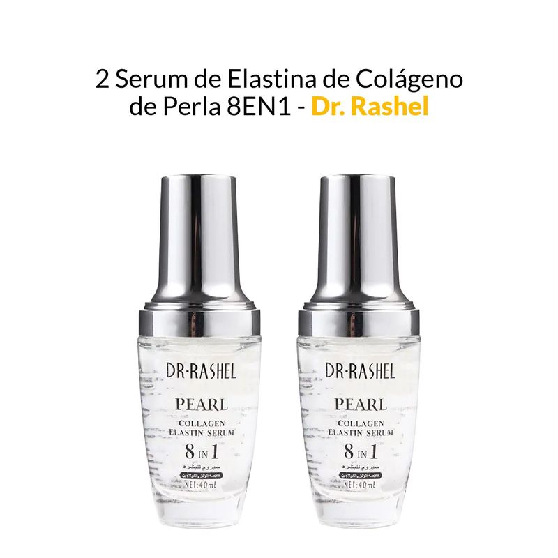 GENERICO - 2 Dr Rashel Suero de elastina de colágeno perla 8EN1.