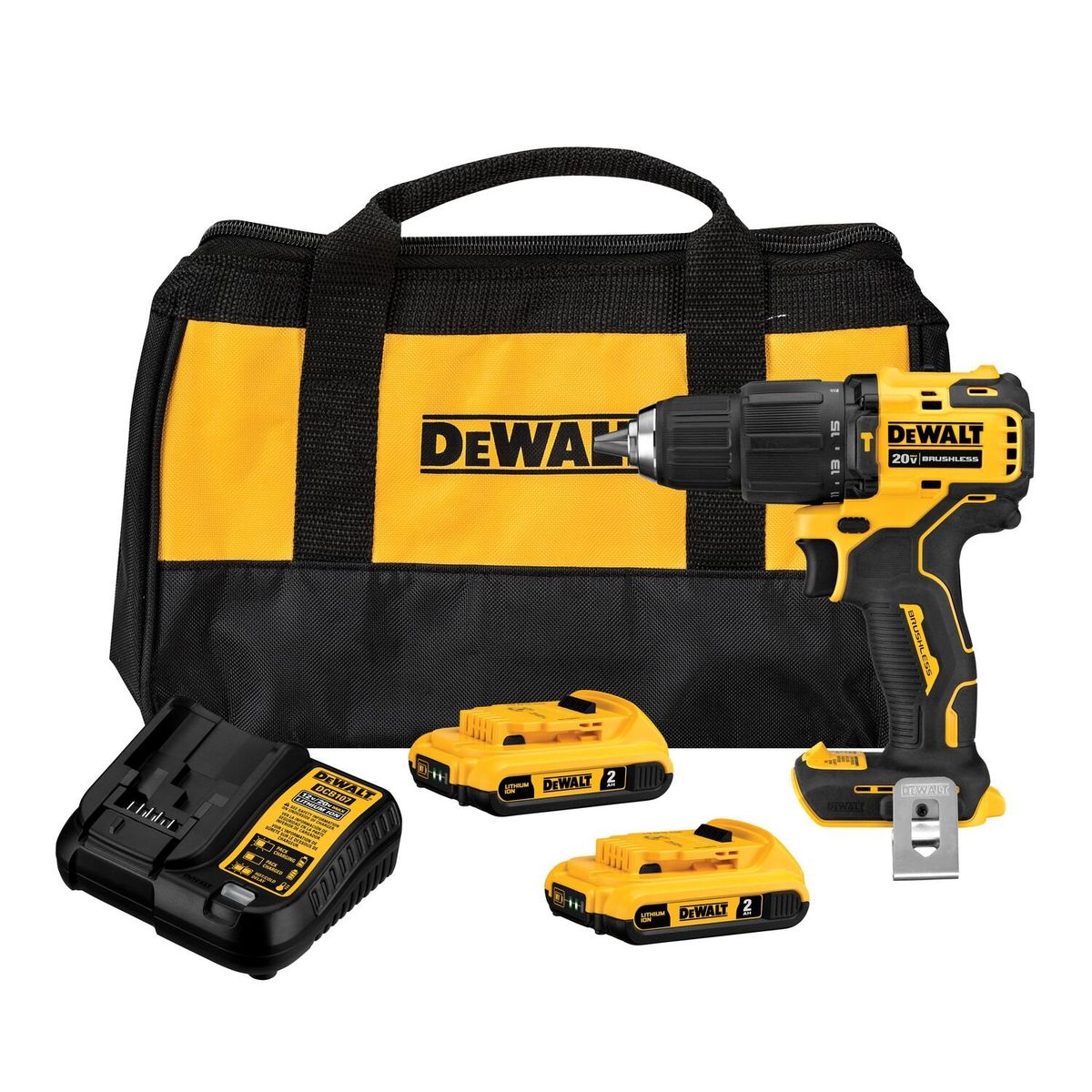 DEWALT - Taladro Percutor 12 20V 65Nm Atomic Dewalt DCD709D2-B2