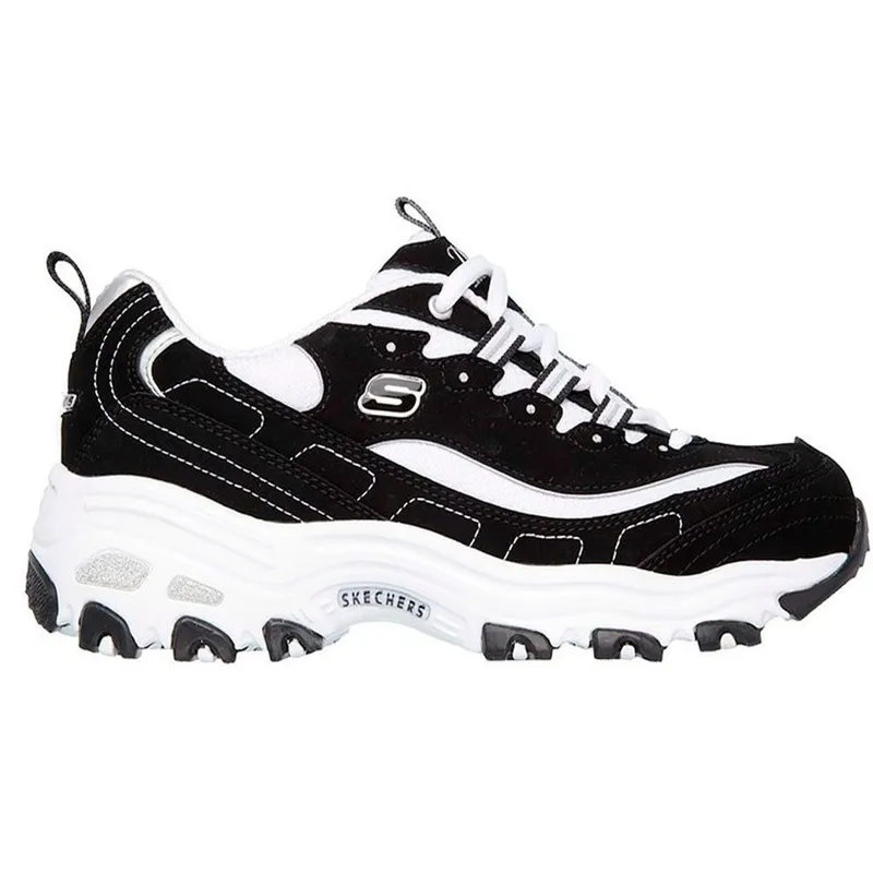 SKECHERS - Zapatillas urbana D´LITES-BIGGEST FAN 11930-BKW - Negro