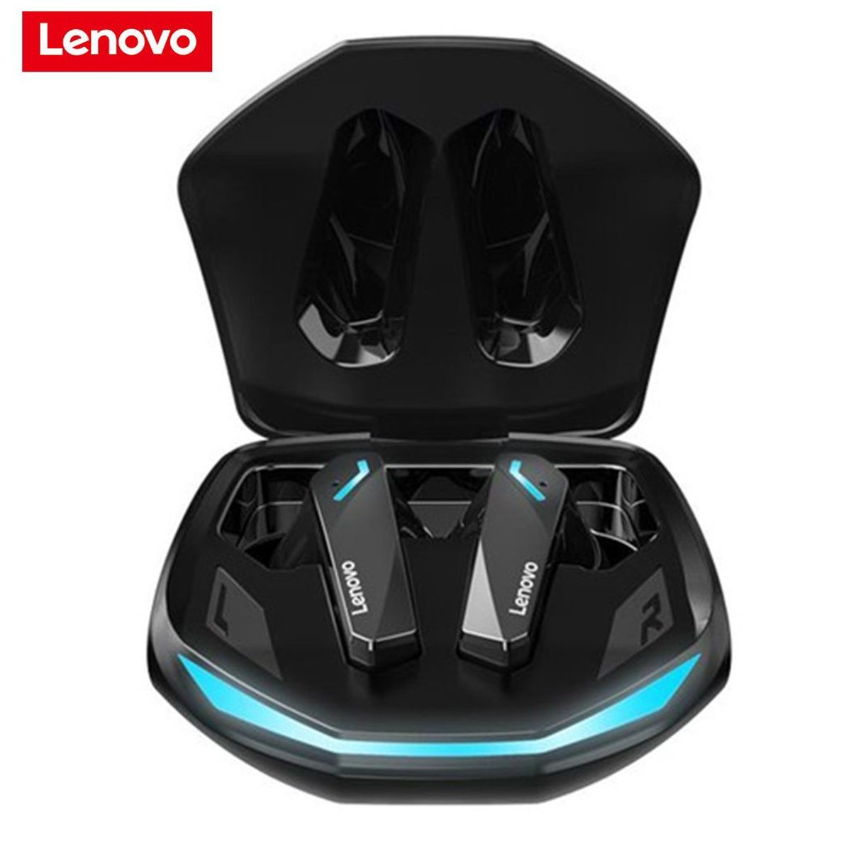 LENOVO - Audifono Bluetooth Lenovo GM2 Pro 5.3 Gamer Negro