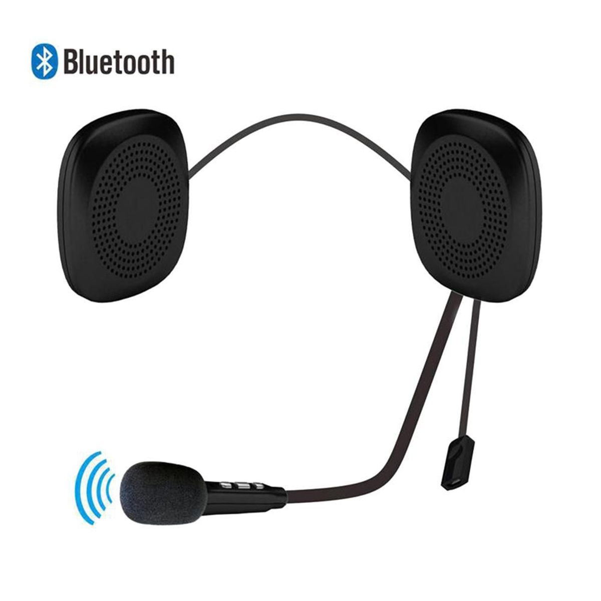 ITELSISTEM - Audifonos Microfono Bluetooth Para Casco Motos Deportivos Itelsistem