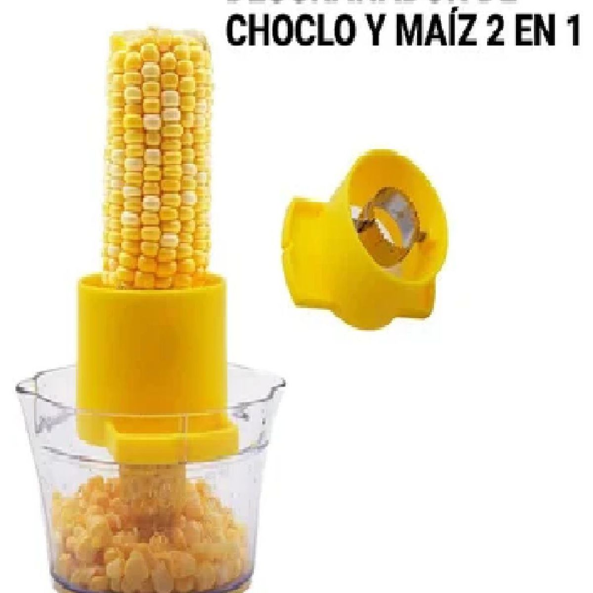 GENERICO - Desgranador De Choclo Y Maíz 2 En 1