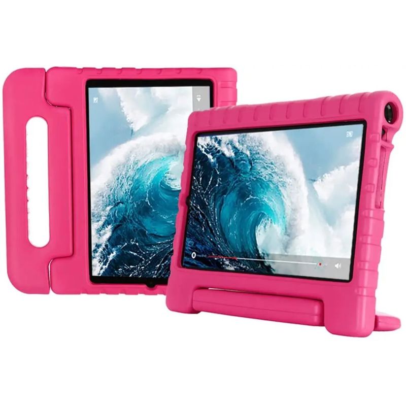 GENERICO - Funda de Goma  para Tablet Lenovo Yoga Smart 10,1 Fucsia