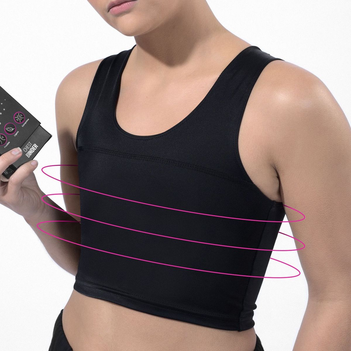 GENERICO - Compresor faja de pecho Trans Tomboy binder