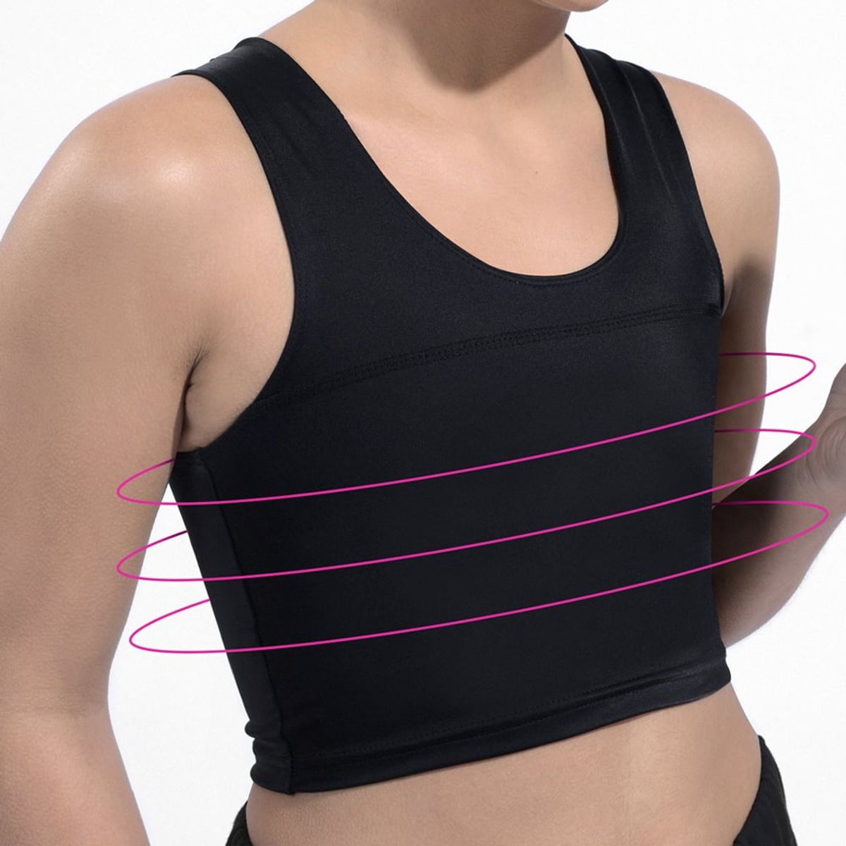 GENERICO - faja de pecho compresor de pecho chest binder trans tomboy