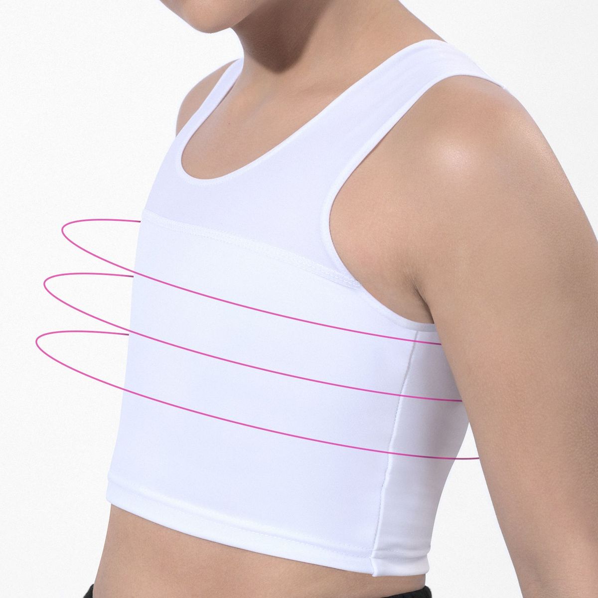 GENERICO - Faja de pecho compresor Trans Tomboy chest binder