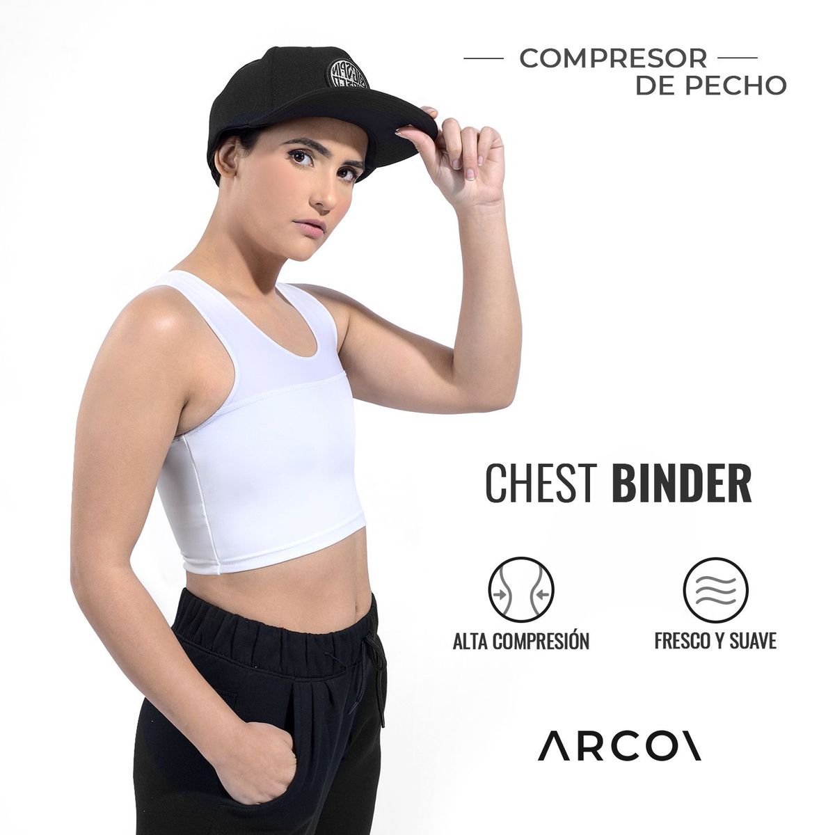 GENERICO - chest binder faja de pecho compresion de pecho ftm tomboy