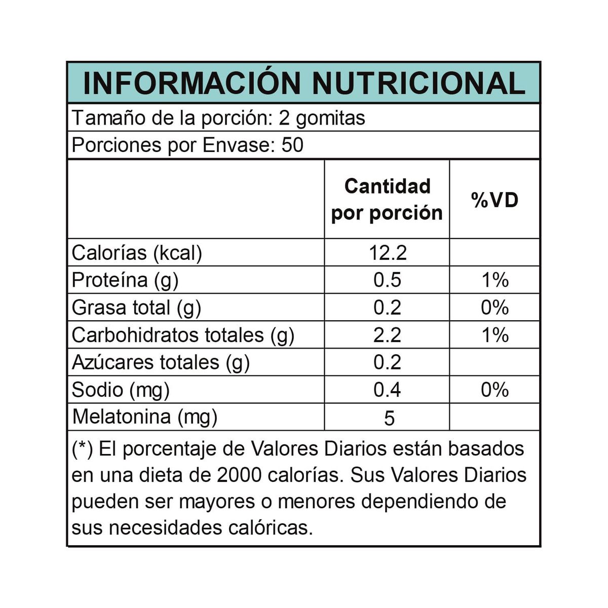 MORE - Melatonina Gomitas More Sleep 100Und 250gr Cola