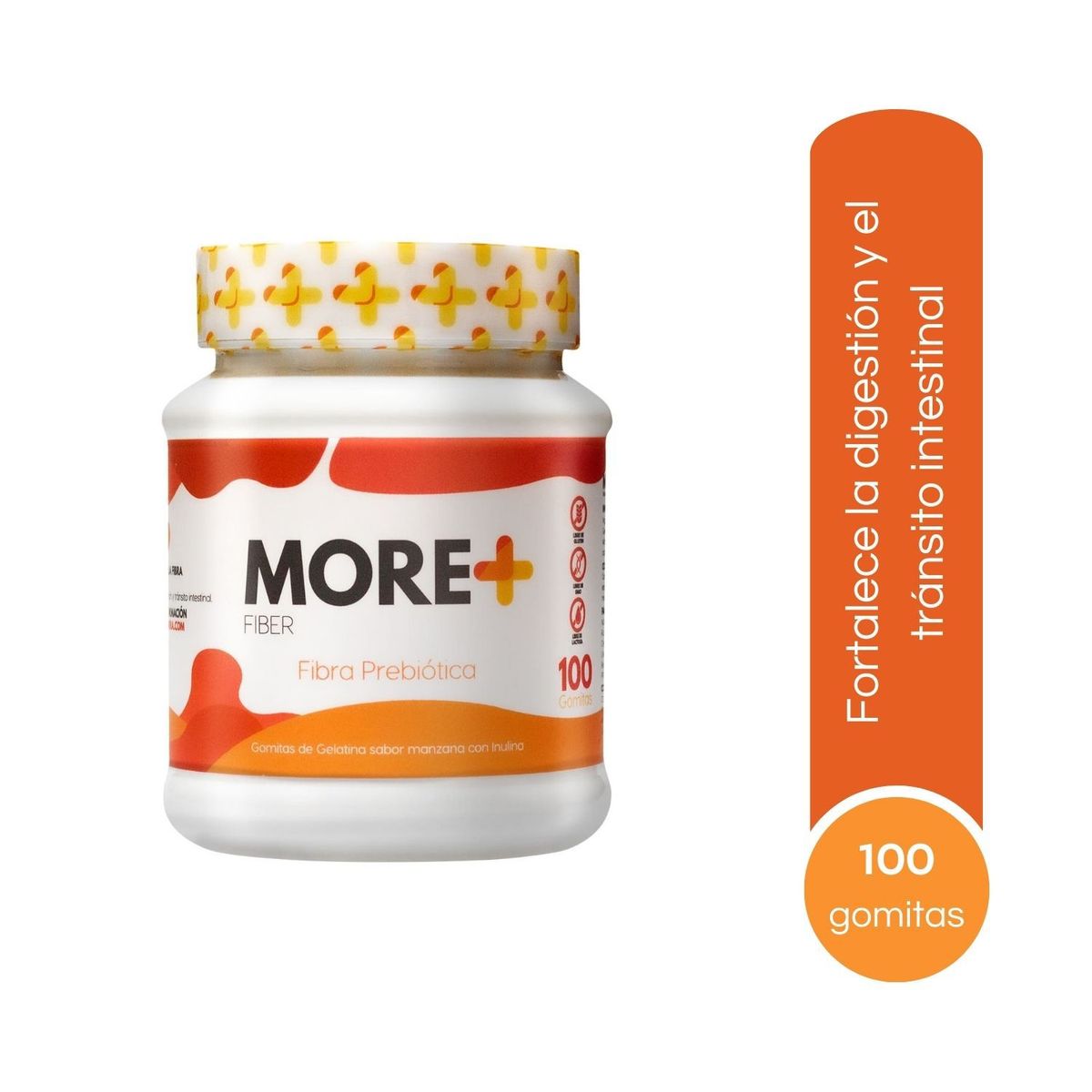 MORE - Pack Fibra Prebiótica + Ashwagandha Gomitas More 100 Und
