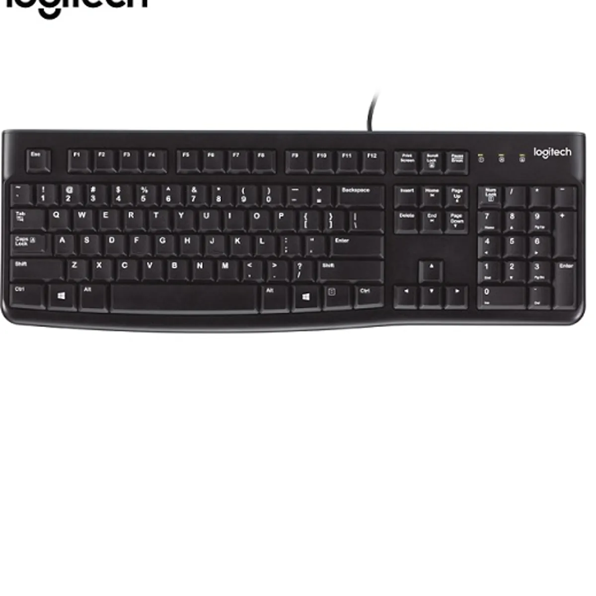 LOGITECH - Teclado Logitech K120 Usb  Para Pc Computadora